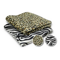 Animal Print Blanket-Leopard Or Zebra